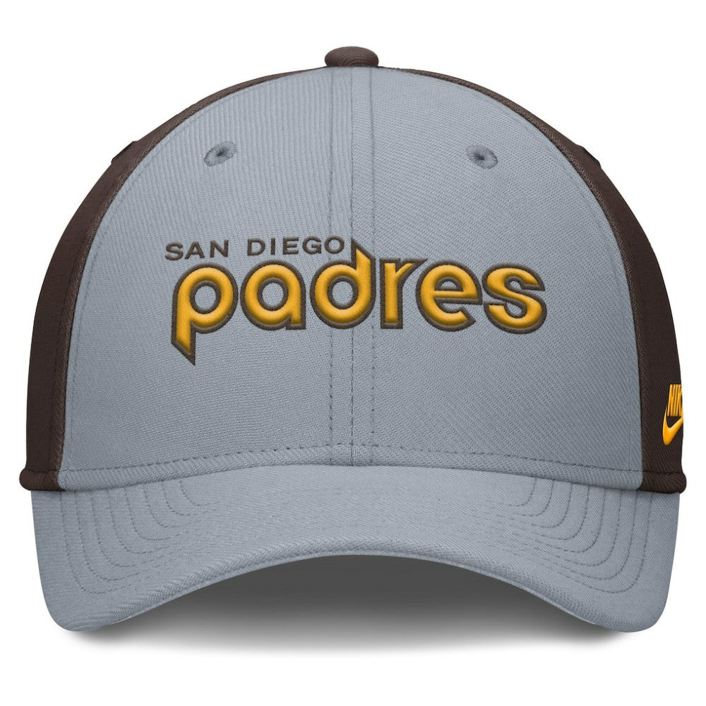 San Diego Padres Nike Rise Swoosh Performance Flex Hat | MLB For sale