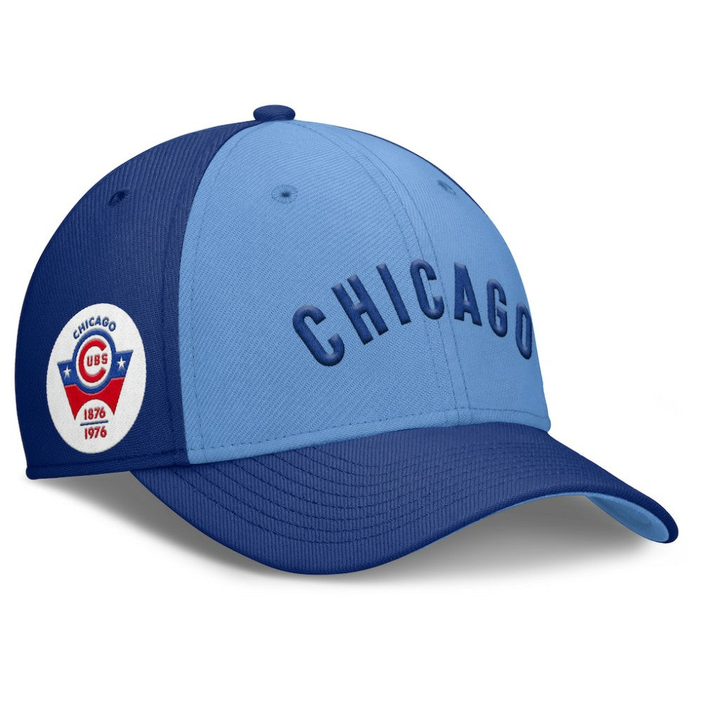 Chicago Cubs Nike Rise Swoosh Performance Flex Hat | MLB Shop