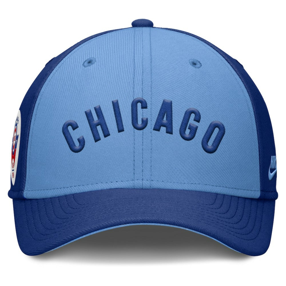 Chicago Cubs Nike Rise Swoosh Performance Flex Hat | MLB Shop