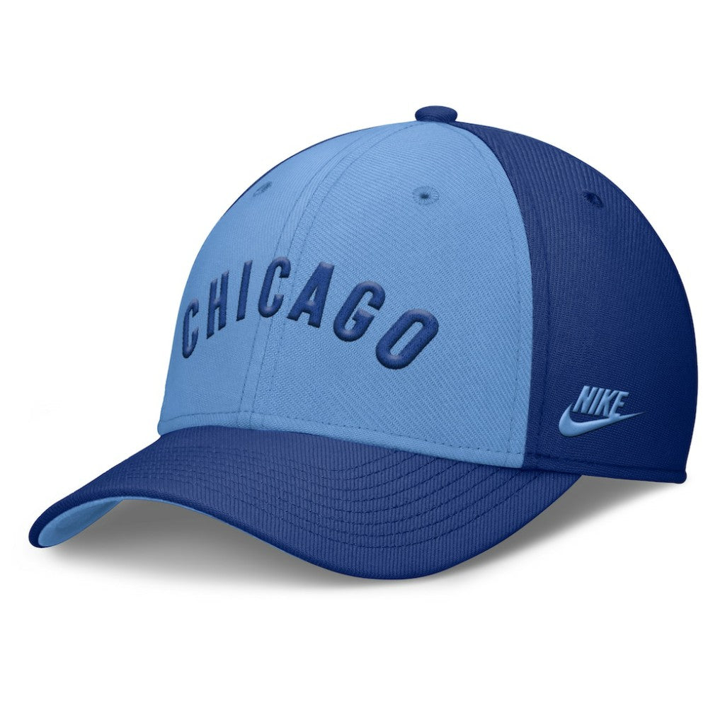 Chicago Cubs Nike Rise Swoosh Performance Flex Hat | MLB Shop