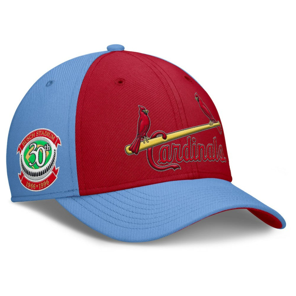 St. Louis Cardinals Nike Rise Swoosh Performance Flex Hat | MLB Outlet