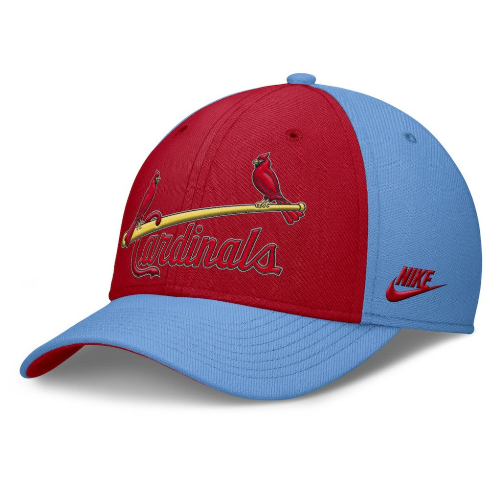 St. Louis Cardinals Nike Rise Swoosh Performance Flex Hat | MLB Outlet