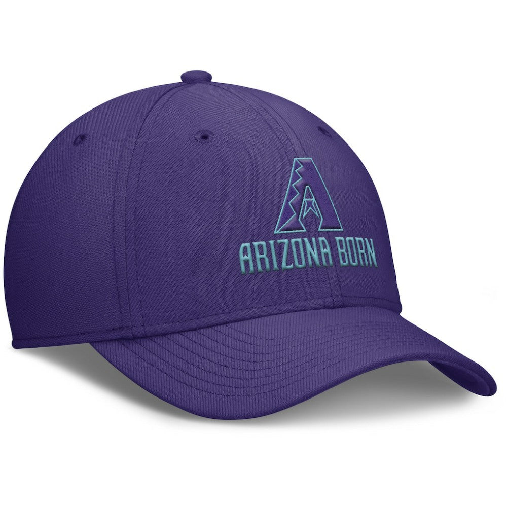 Arizona Diamondbacks Nike 2025 City Connect Rise Swoosh Performance Flex Hat | MLB Outlet