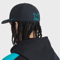 Miami Marlins Nike 2025 City Connect Performance Swoosh Flex Hat | MLB Outlet