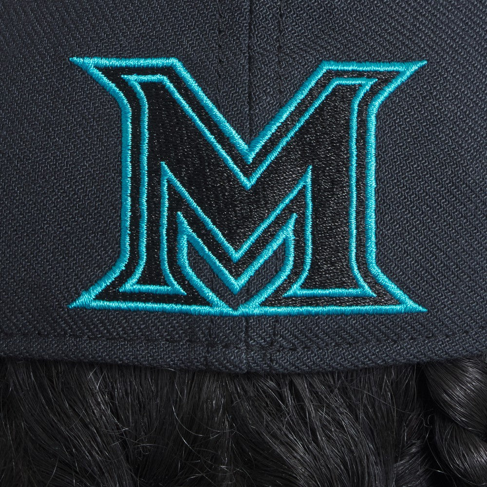 Miami Marlins Nike 2025 City Connect Performance Swoosh Flex Hat | MLB Outlet