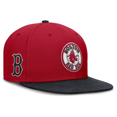 Boston Red Sox Nike Cooperstown Two-Tone Dri-FIT Round Bill True Fitted Hat | MLB New