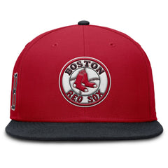 Boston Red Sox Nike Cooperstown Two-Tone Dri-FIT Round Bill True Fitted Hat | MLB New
