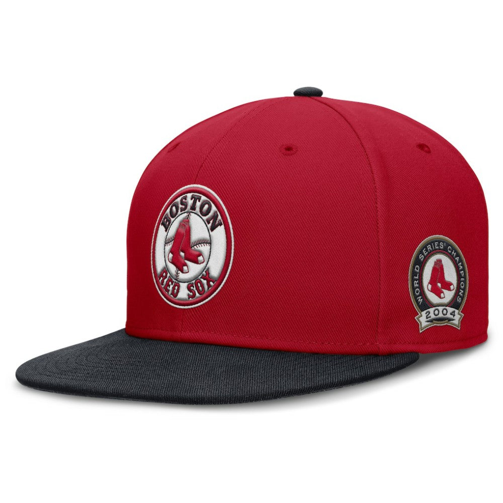 Boston Red Sox Nike Cooperstown Two-Tone Dri-FIT Round Bill True Fitted Hat | MLB New