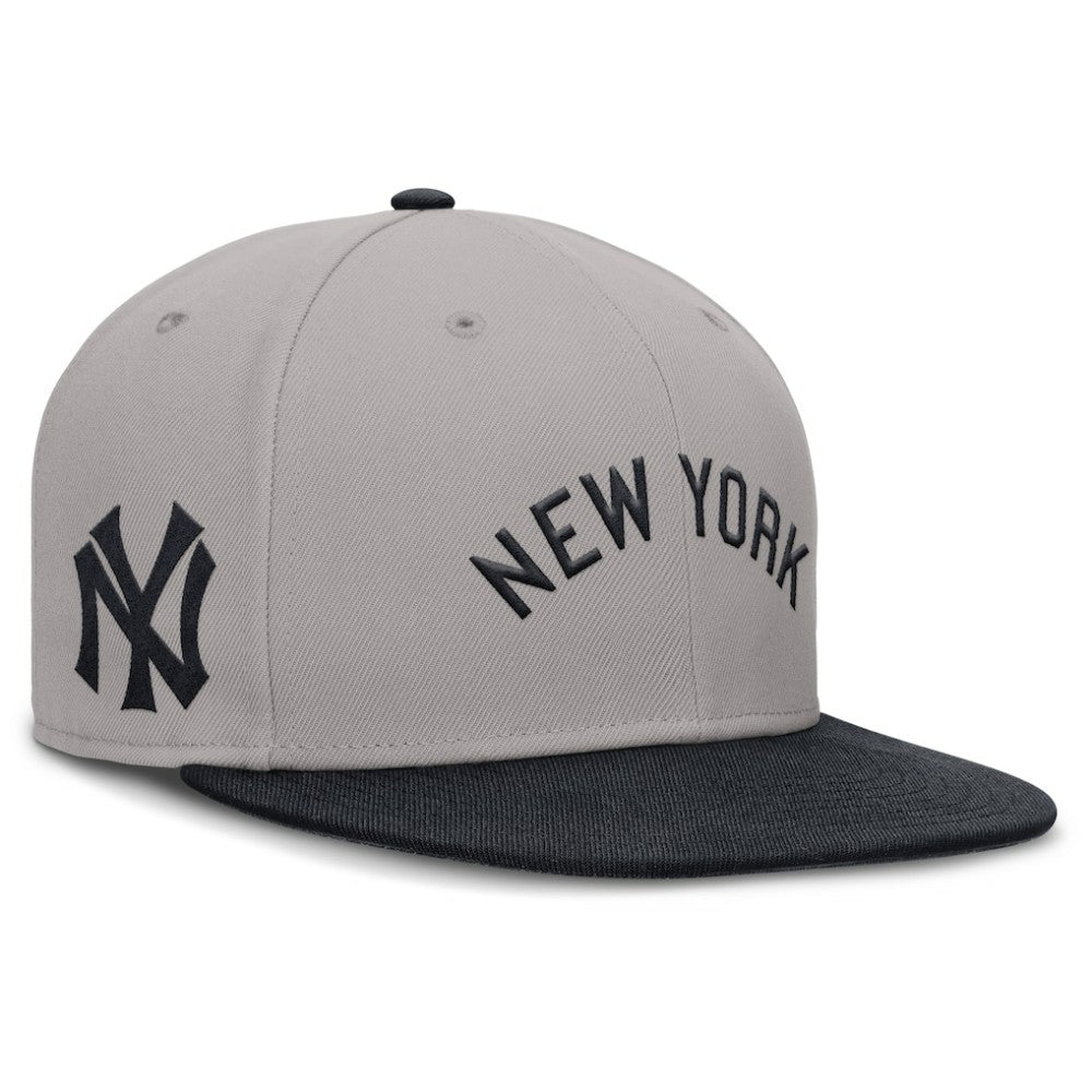 New York Yankees Nike Cooperstown Two-Tone Dri-FIT Round Bill True Fitted Hat | MLB Outlet