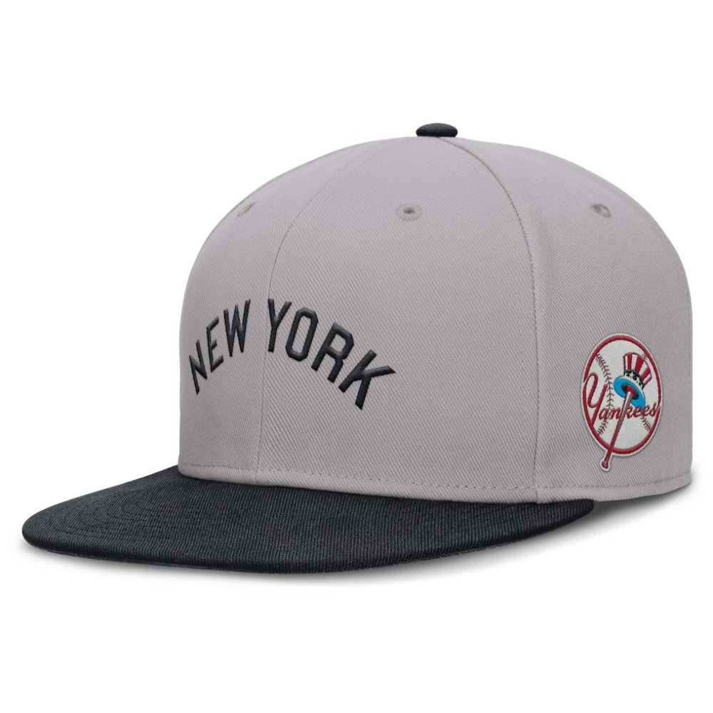 New York Yankees Nike Cooperstown Two-Tone Dri-FIT Round Bill True Fitted Hat | MLB Outlet