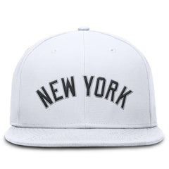 New York Yankees Nike Wordmark Dri-FIT Round Bill True Fitted Hat | MLB New