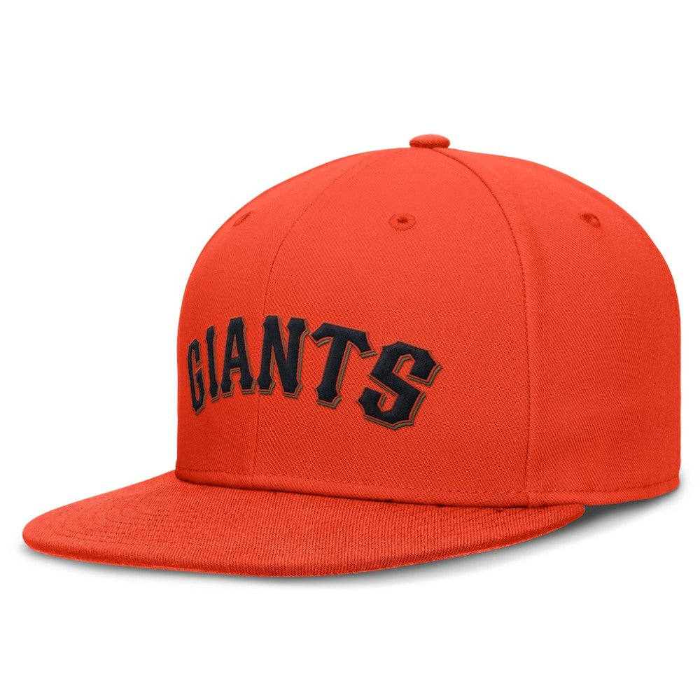 San Francisco Giants Nike Wordmark Dri-FIT Round Bill True Fitted Hat | MLB Discount