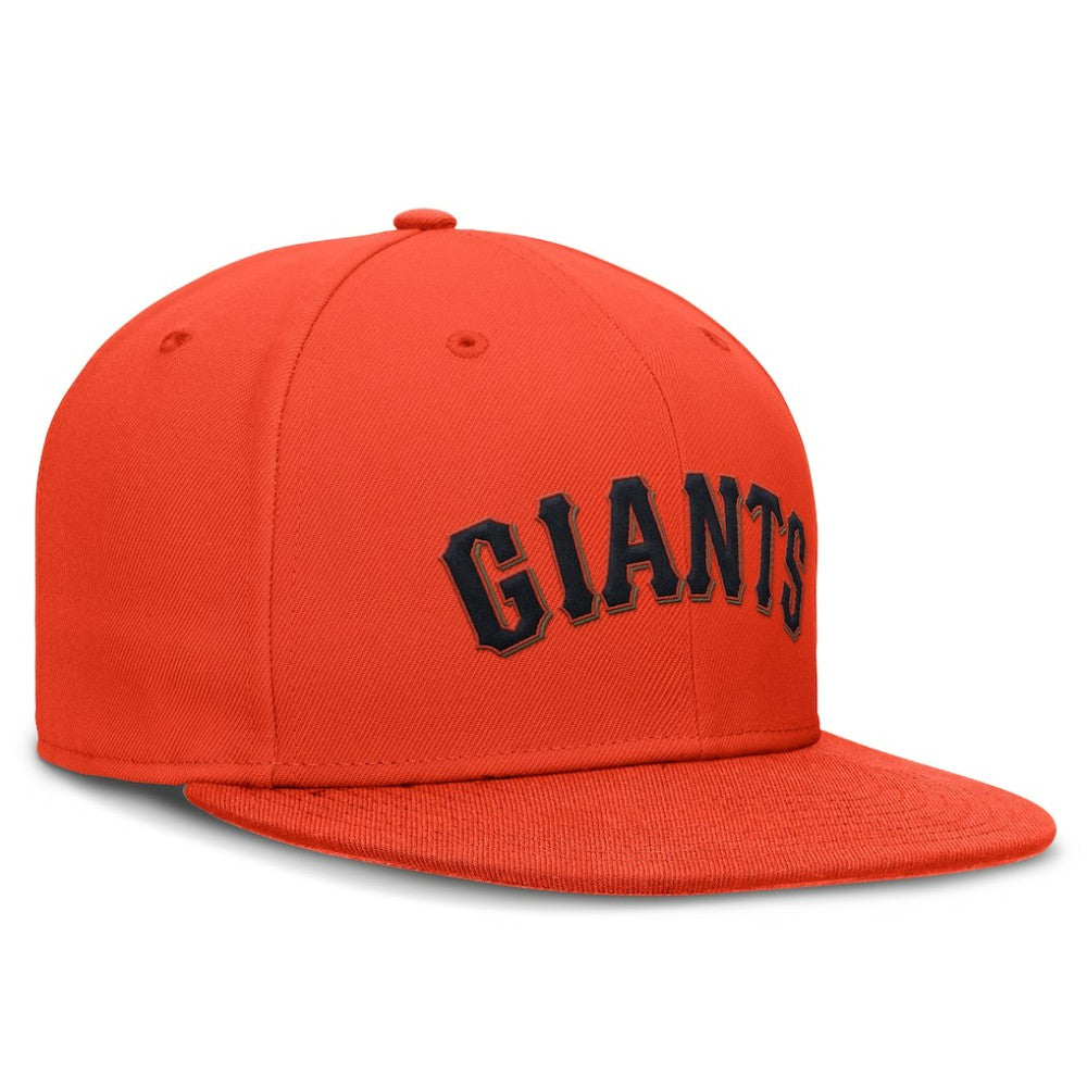 San Francisco Giants Nike Wordmark Dri-FIT Round Bill True Fitted Hat | MLB Discount