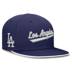 Los Angeles Dodgers Nike Primetime Dri-FIT Round Bill True Fitted Hat | MLB Sale