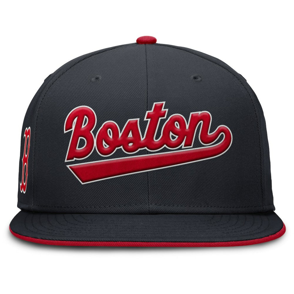 Boston Red Sox Nike Primetime Dri-FIT Round Bill True Fitted Hat | MLB Near me