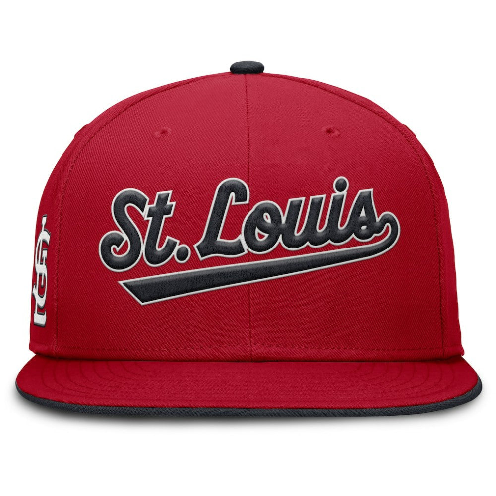 St. Louis Cardinals Nike Primetime Dri-FIT Round Bill True Fitted Hat | MLB Sale