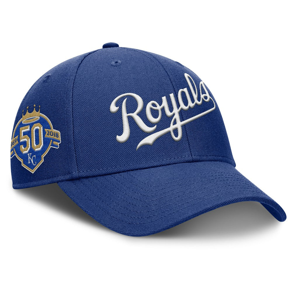 Kansas City Royals Nike Rise Gaberdine Adjustable Hat | MLB Discount