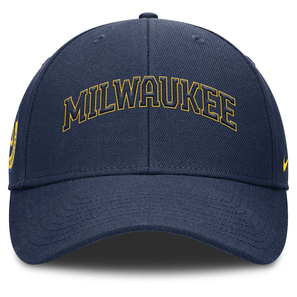 Milwaukee Brewers Nike Rise Gaberdine Adjustable Hat | MLB On Sale