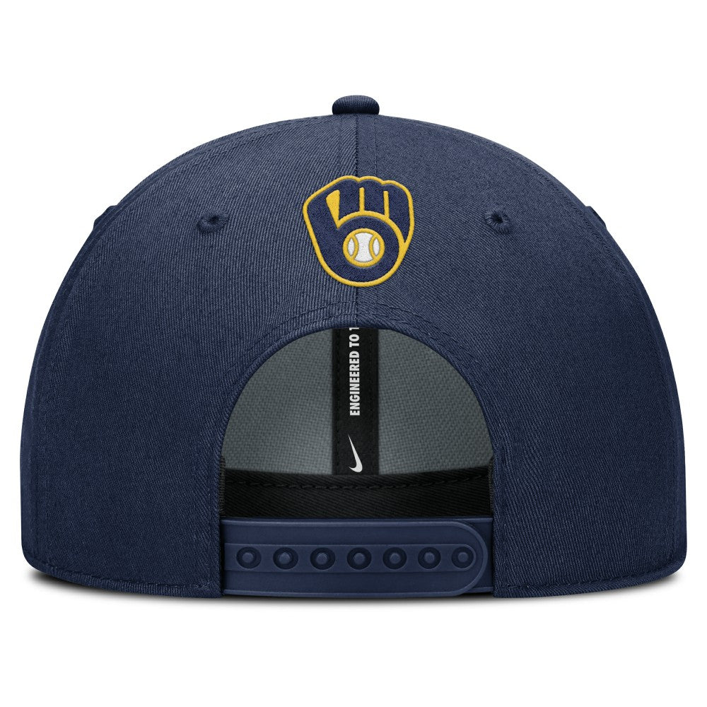 Milwaukee Brewers Nike Rise Gaberdine Adjustable Hat | MLB On Sale