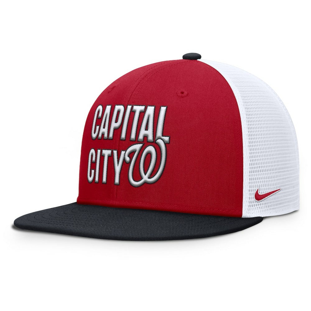 Washington Nationals Nike Pro Trucker Snapback Hat | MLB Sale