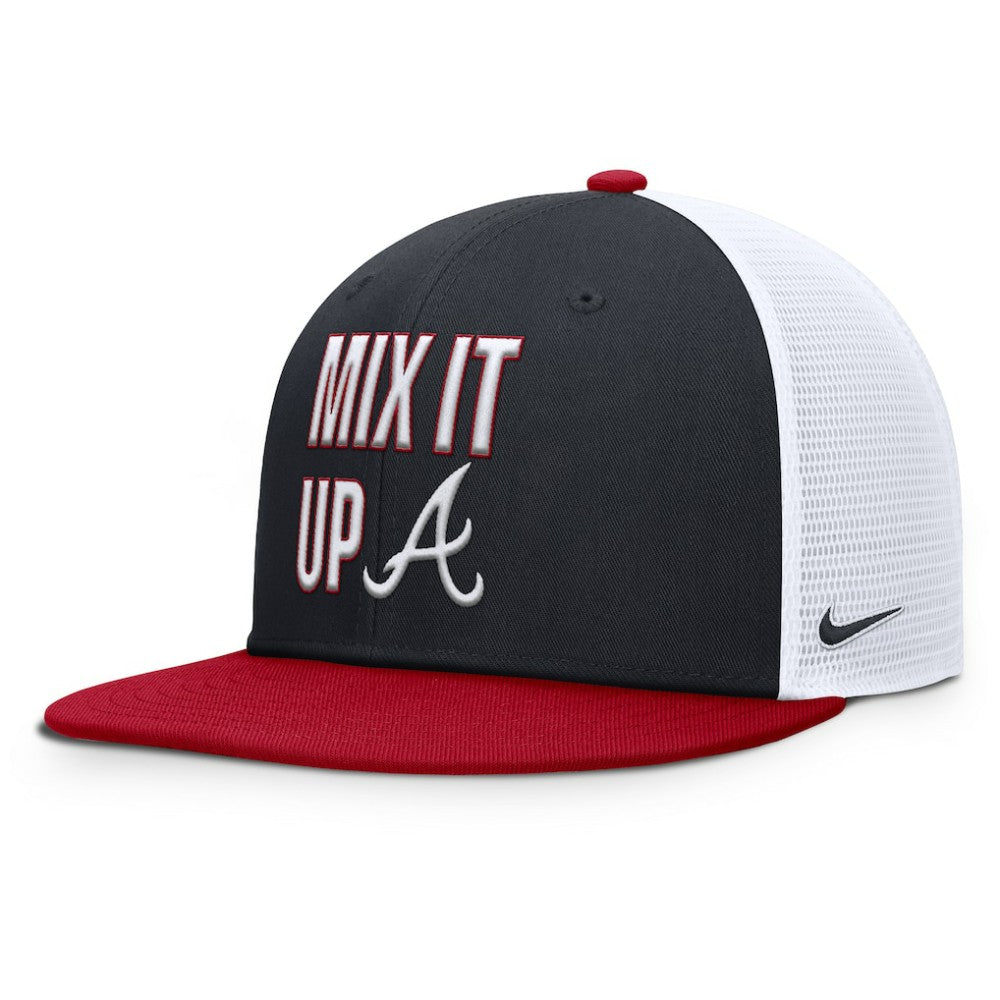 Atlanta Braves Nike Pro Performance Trucker Snapback Hat | MLB Sale
