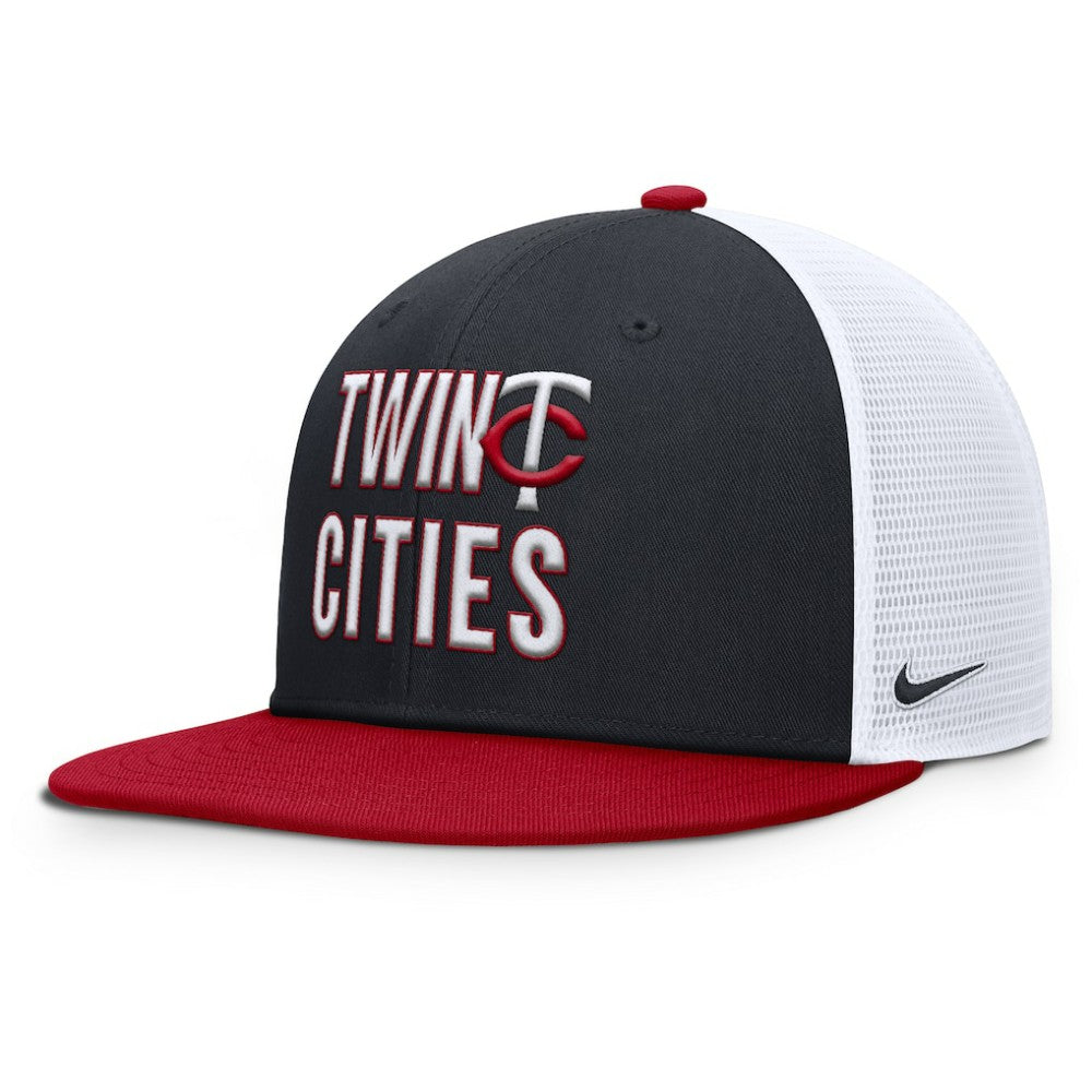 Minnesota Twins Nike Pro Trucker Snapback Hat | MLB Online