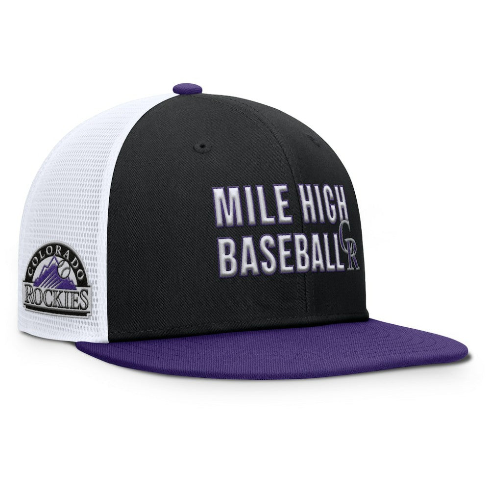 Colorado Rockies Nike Pro Trucker Snapback Hat | MLB For sale