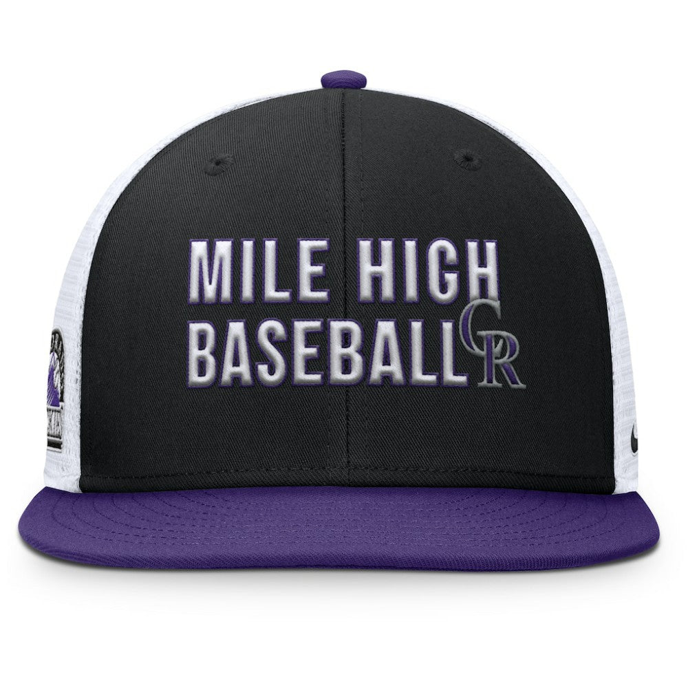 Colorado Rockies Nike Pro Trucker Snapback Hat | MLB For sale