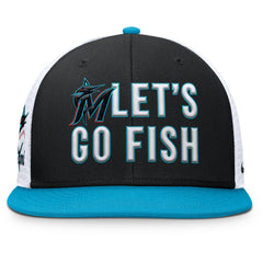 Miami Marlins Nike Pro Performance Trucker Snapback Hat | MLB Discount