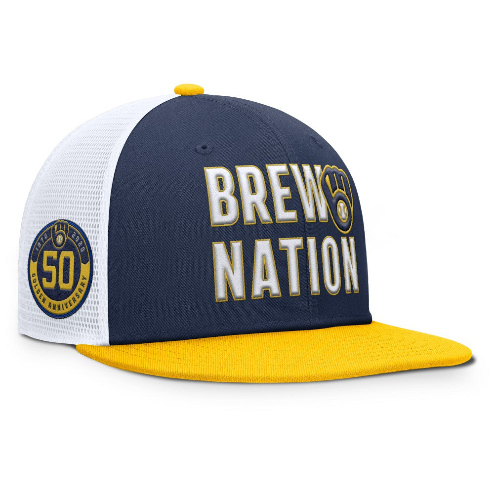Milwaukee Brewers Nike Pro Trucker Snapback Hat | MLB US