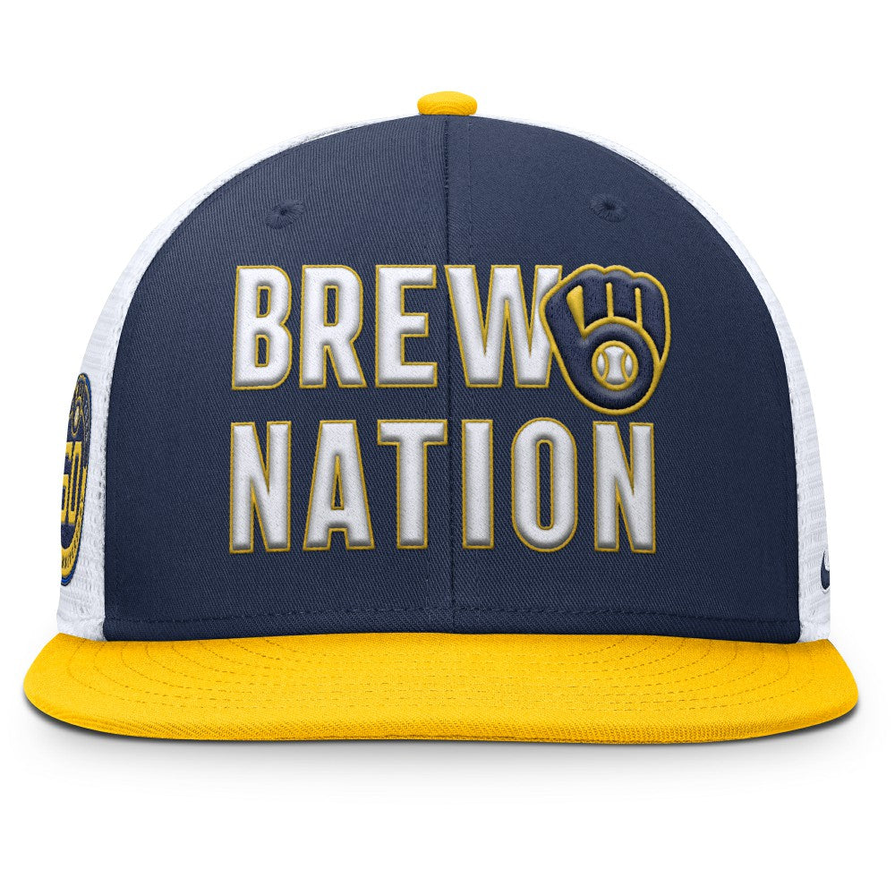 Milwaukee Brewers Nike Pro Trucker Snapback Hat | MLB US