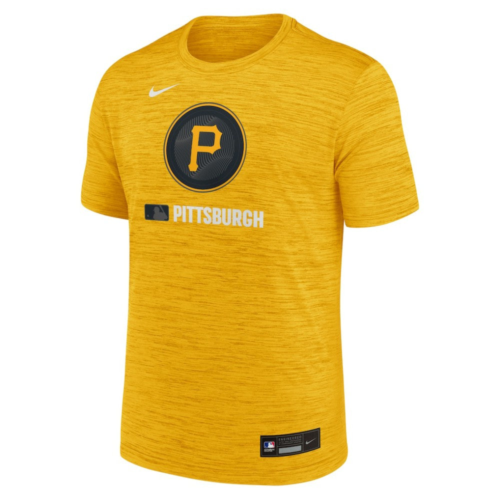 Pittsburgh Pirates Nike Authentic Collection City Connect Velocity Dri-FIT T-Shirt | MLB On Sale