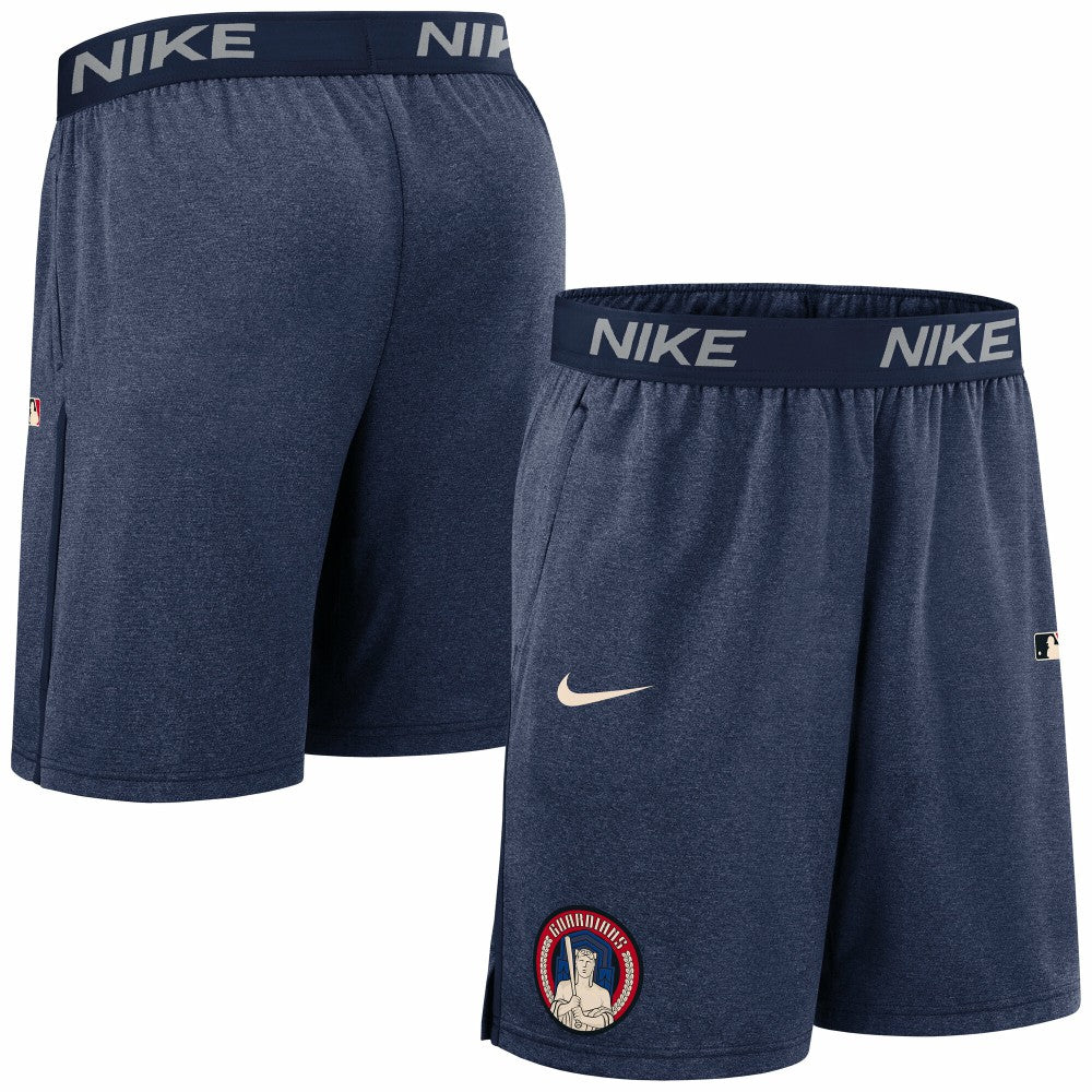 Cleveland Guardians Nike Authentic Collection City Connect Performance Knit Shorts | MLB Outlet