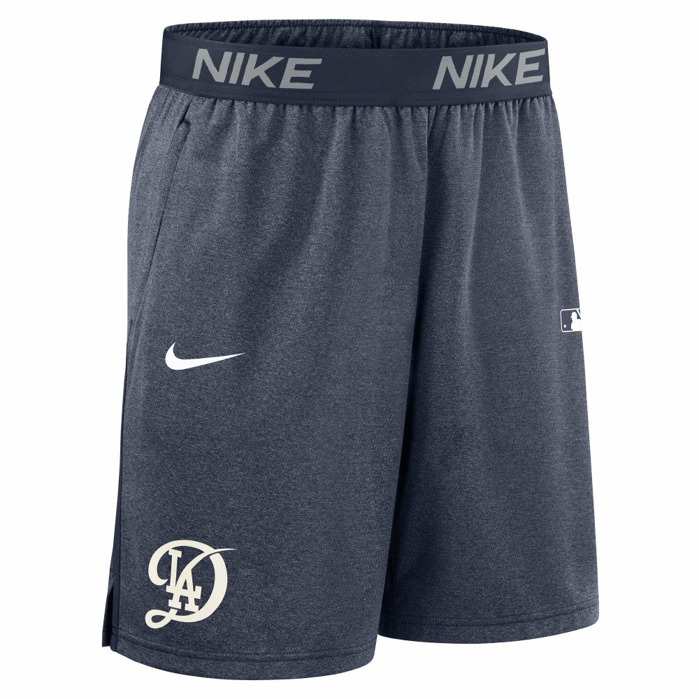 Los Angeles Dodgers Nike Authentic Collection City Connect Performance Knit Shorts | MLB Discount