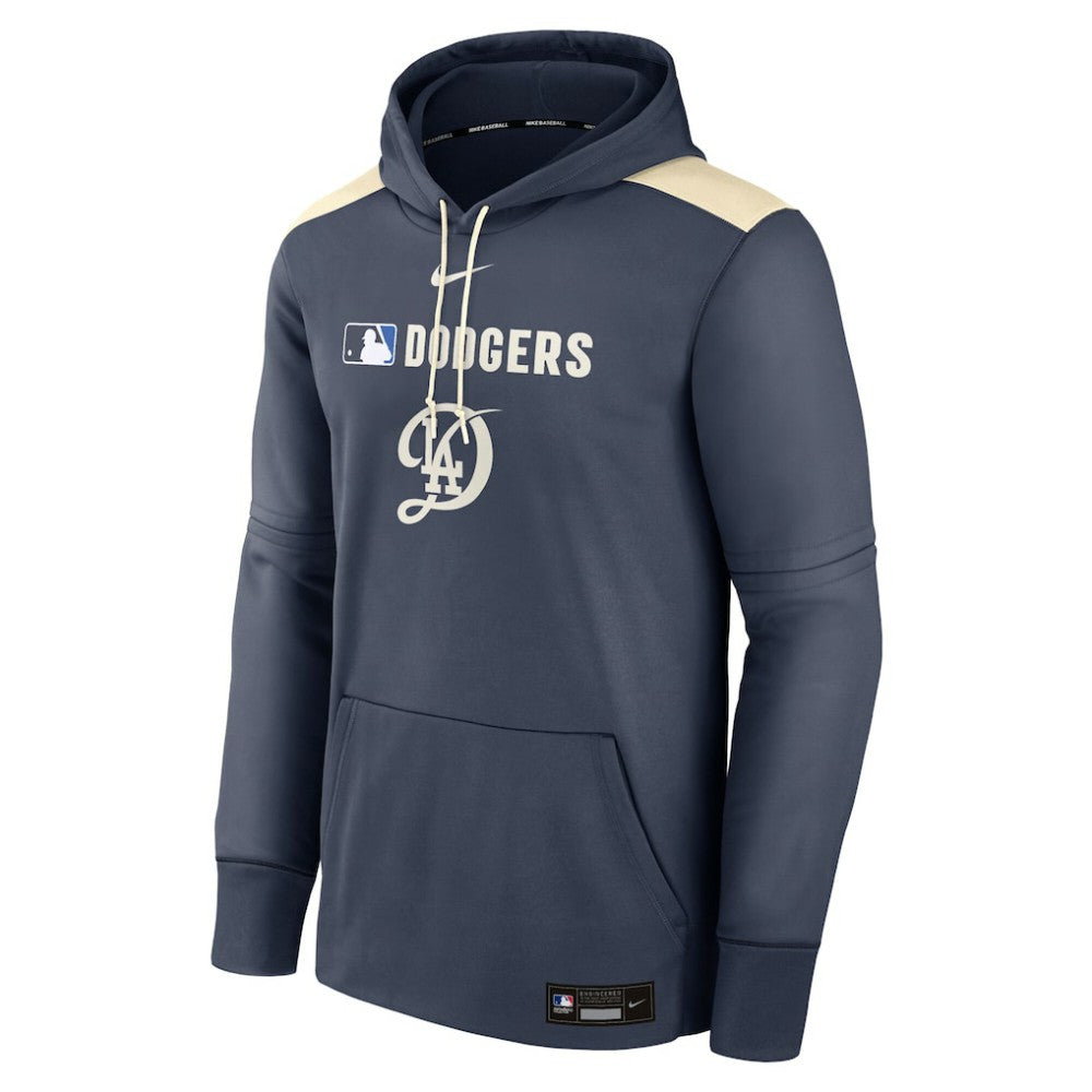 Los Angeles Dodgers Nike Authentic Collection City Connect Therma Pullover Hoodie | MLB Online