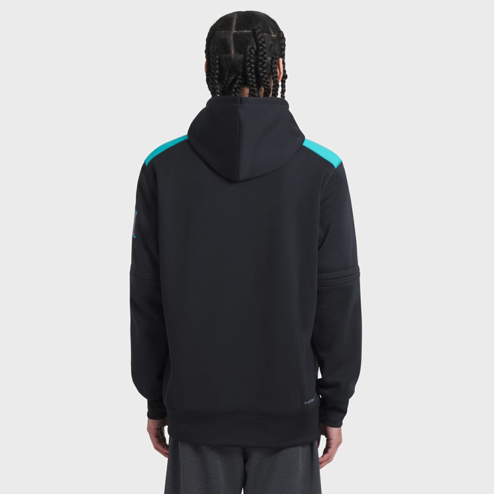 Miami Marlins Nike 2025 City Connect Authentic Collection Therma Pullover Hoodie | MLB On Sale