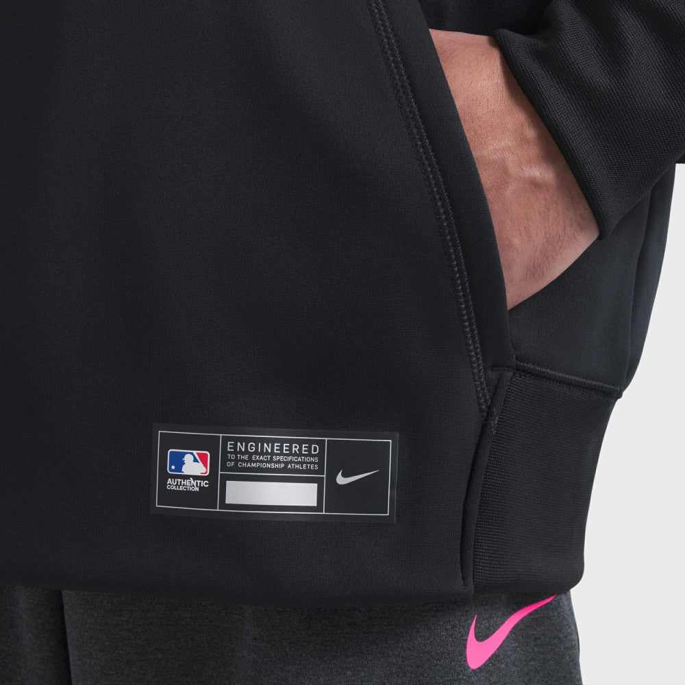 Miami Marlins Nike 2025 City Connect Authentic Collection Therma Pullover Hoodie | MLB On Sale