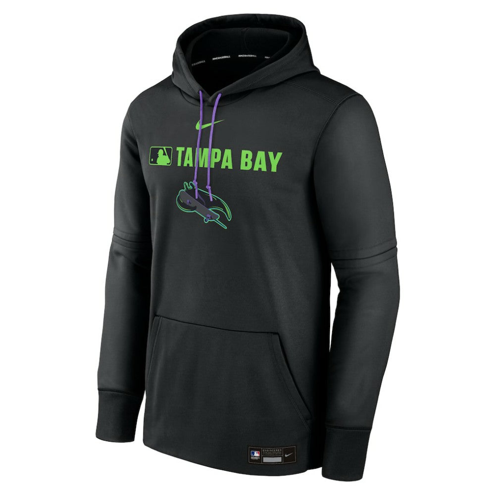 Tampa Bay Rays Nike Authentic Collection City Connect Therma Pullover Hoodie | MLB On Sale