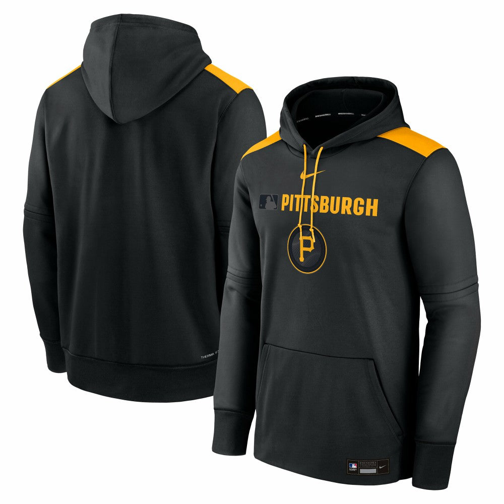 Pittsburgh Pirates Nike Authentic Collection City Connect Therma Pullover Hoodie | MLB On Sale
