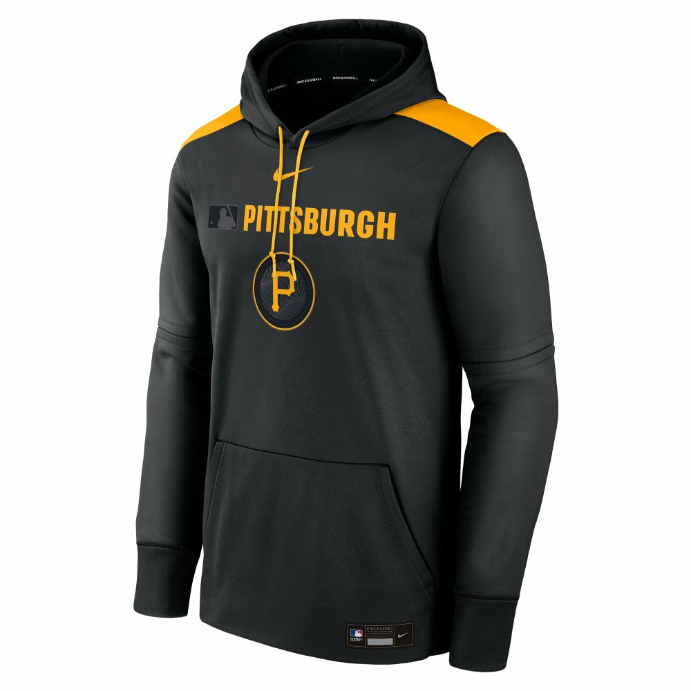 Pittsburgh Pirates Nike Authentic Collection City Connect Therma Pullover Hoodie | MLB On Sale
