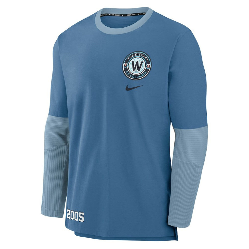 Washington Nationals Nike 2025 City Connect Authentic Collection Player Dri-FIT Lightweight Pullover | MLB For sale