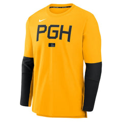 Pittsburgh Pirates Nike 2025 City Connect Authentic Collection Player Dri-FIT Lightweight Pullover | MLB On Sale