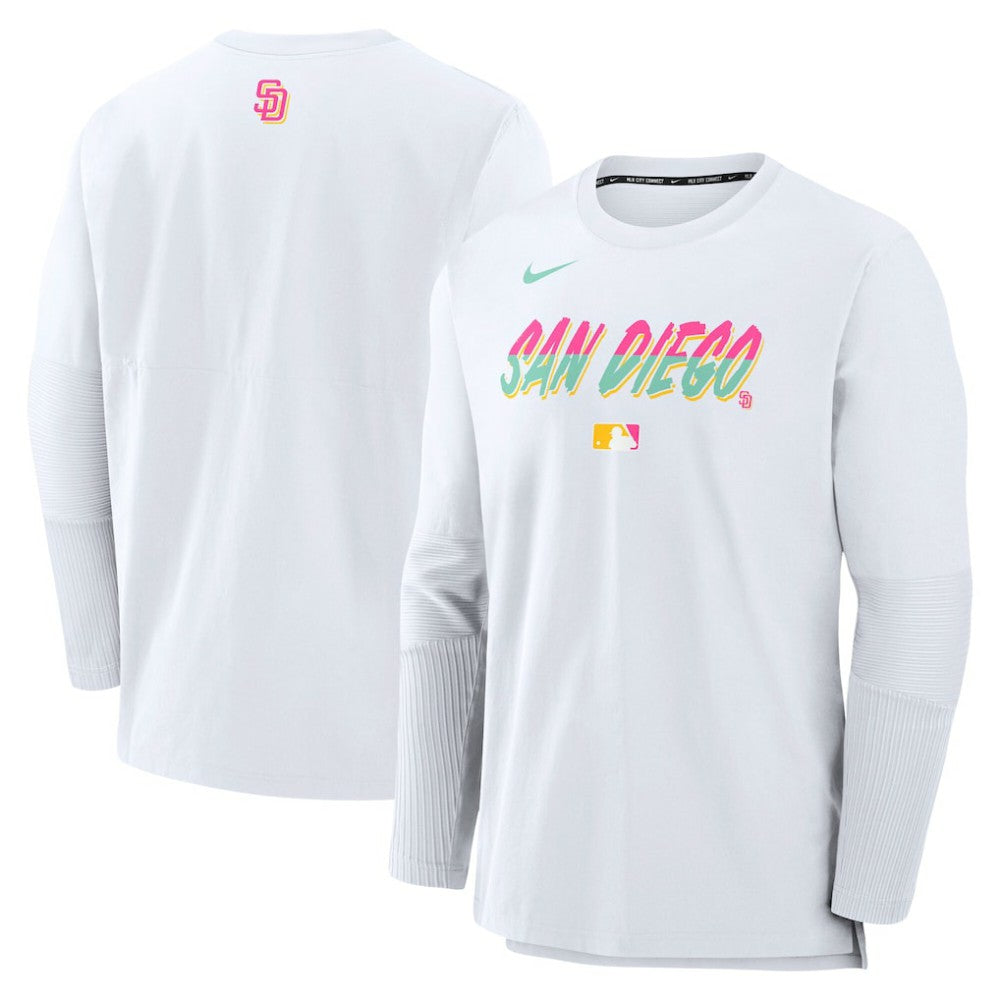 San Diego Padres Nike 2025 City Connect Authentic Collection Player Dri-FIT Lightweight Pullover | MLB New