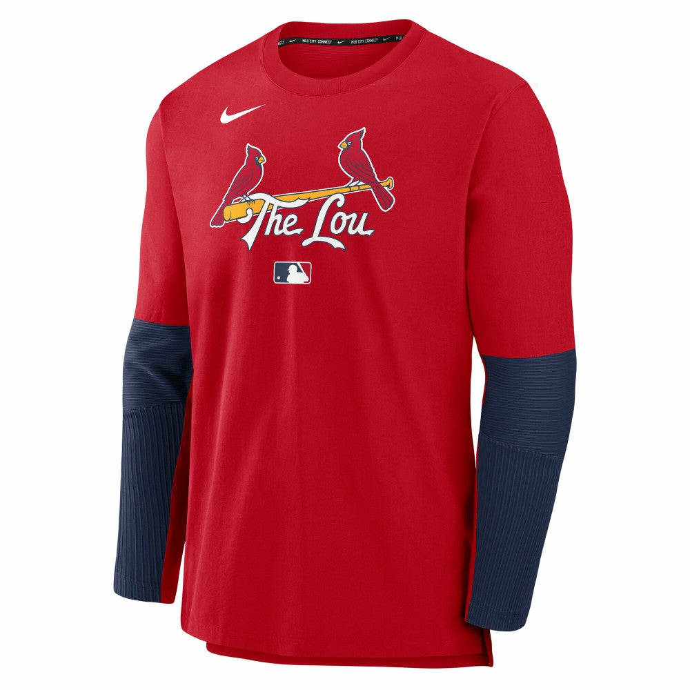 St. Louis Cardinals Nike 2025 City Connect Authentic Collection Player Dri-FIT Lightweight Pullover | MLB New