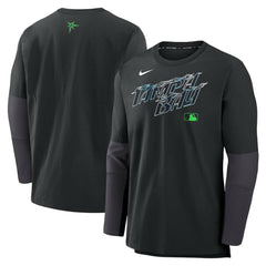 Tampa Bay Rays Nike 2025 City Connect Authentic Collection Player Dri-FIT Lightweight Pullover | MLB Sale