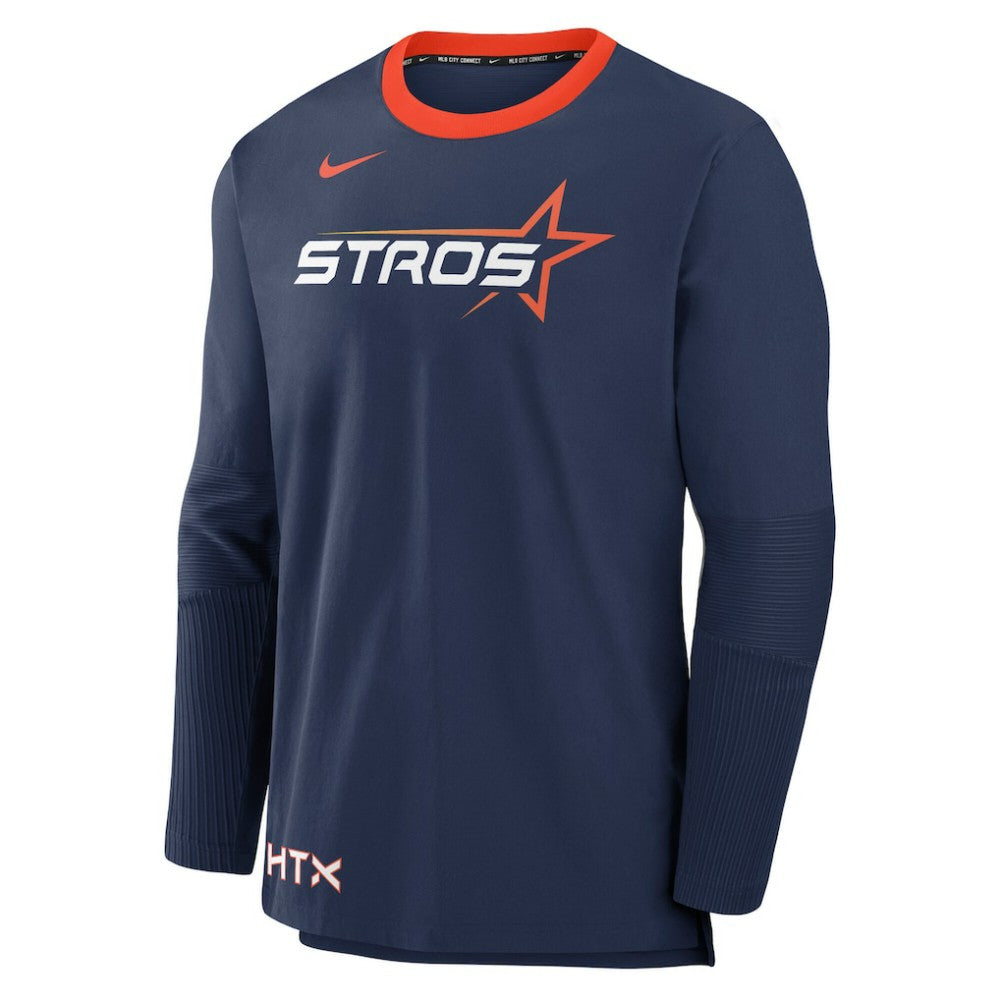 Houston Astros Nike 2025 City Connect Authentic Collection Lightweight Player Performance Long Sleeve Top | MLB New