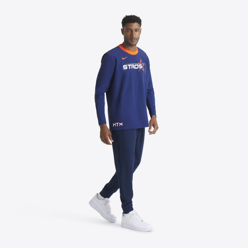 Houston Astros Nike 2025 City Connect Authentic Collection Lightweight Player Performance Long Sleeve Top | MLB New
