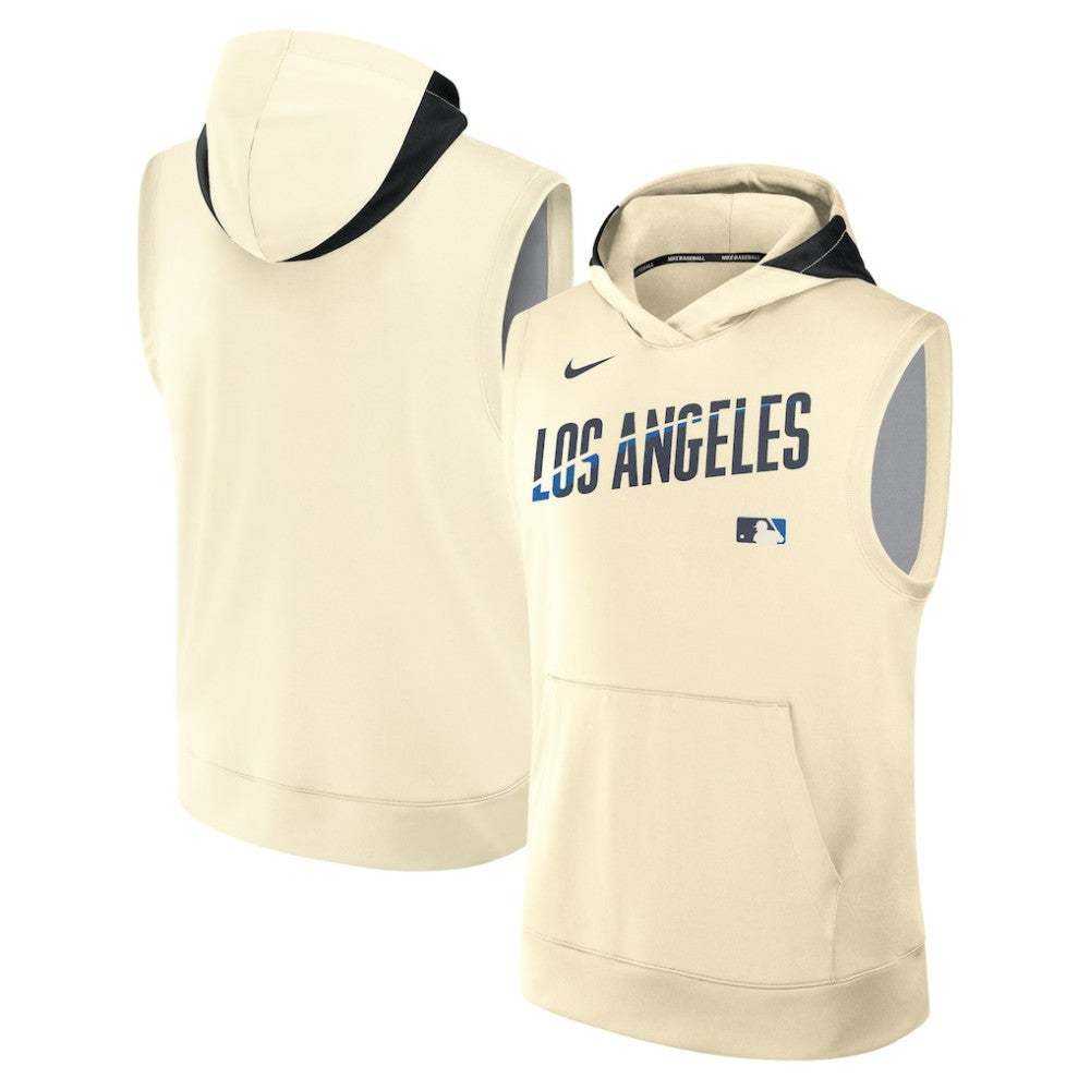 Los Angeles Dodgers Nike 2025 City Connect Authentic Collection Dri-FIT Sleeveless Hoodie | MLB US