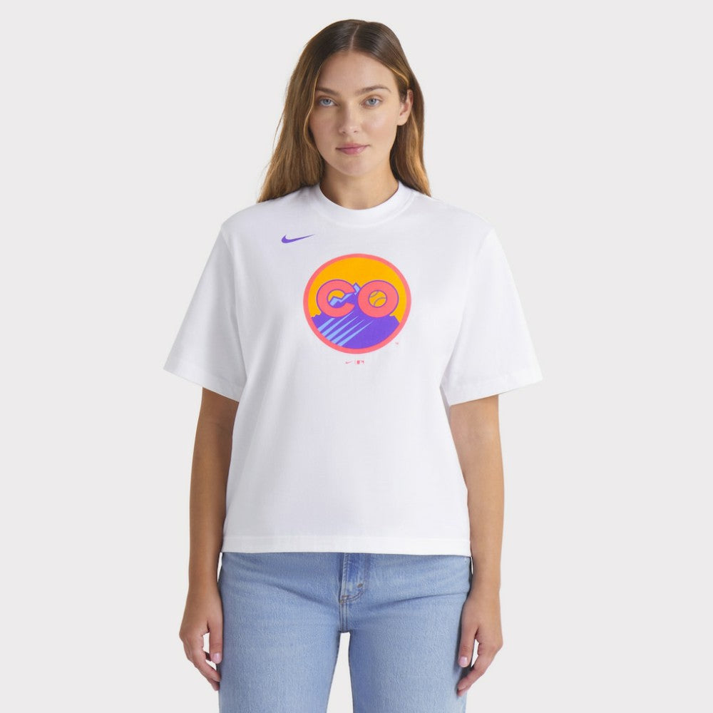 Colorado Rockies Nike 2025 City Connect Logo T-Shirt | MLB Outlet