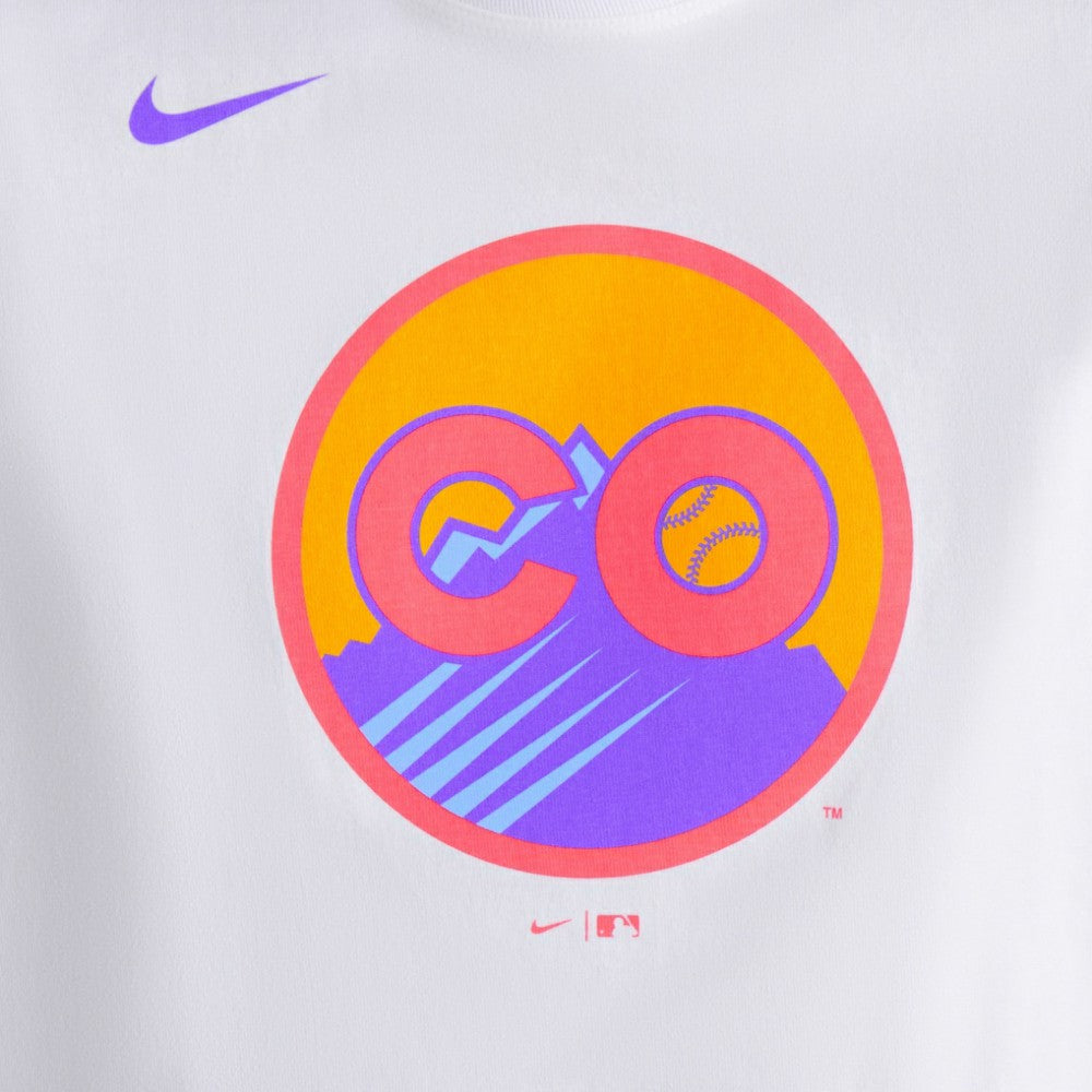 Colorado Rockies Nike 2025 City Connect Logo T-Shirt | MLB Outlet
